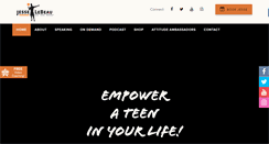 Desktop Screenshot of jesselebeau.com